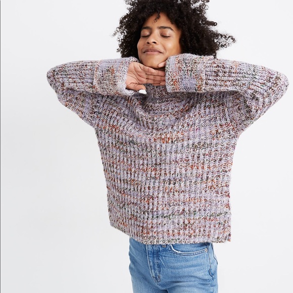 NWT Madewell Rayner Mockneck Sweater - Small - Picture 2 of 5